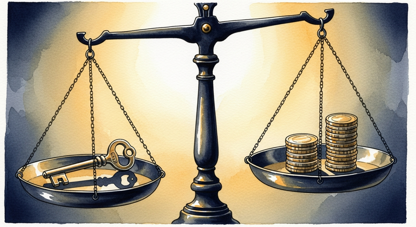 Döntési keretrendszer diagram - eladás, bérbeadás, megtartás