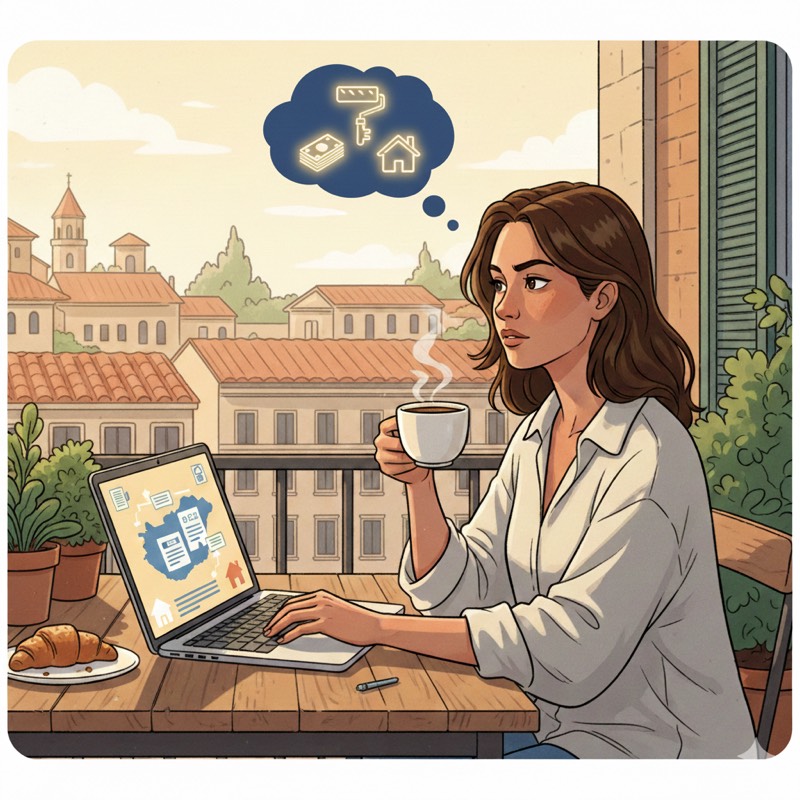 Külföldön élő magyar család ingatlan döntés előtt